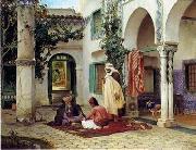 unknow artist Arab or Arabic people and life. Orientalism oil paintings 91 oil painting on canvas
